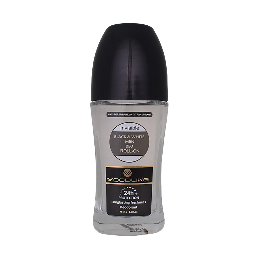 مام دئودورانت اینویزیبل بلک اند وایت مردانه وودلایک 75ml
