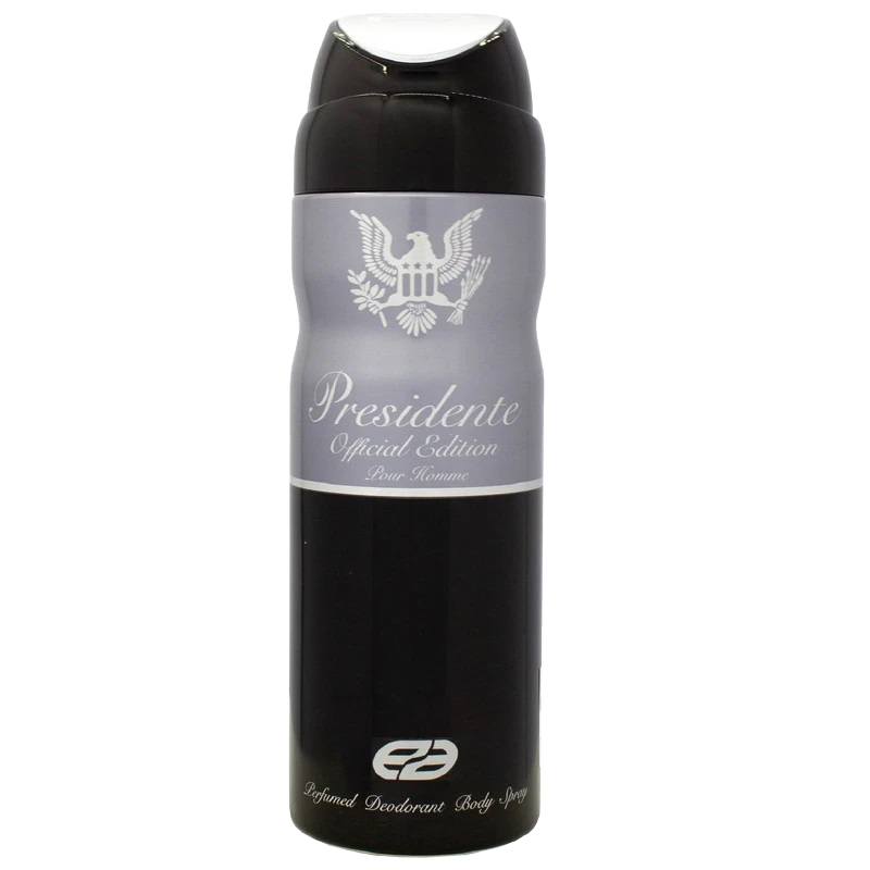 اسپری بدن پرزیدنت مشکی عمادآرا 200ml