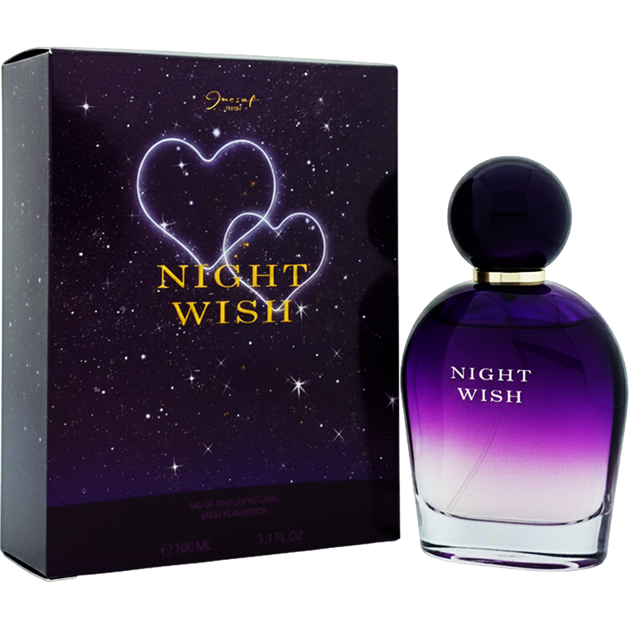 ادوپرفیوم نایت ویش 100میلی لیتری از برند ژکساف (JACSAF NIGHT WISH EDP 100ml)