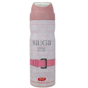 اسپری بدن ساگا صورتی ( ساگا زنانه ) عمادآرا 200ml