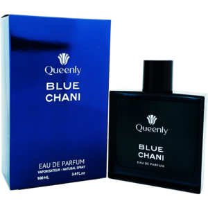 ادوپرفیوم بلو چنی (بلو شنل) از برند کویین‌لی (Queenly BLUE CHANI Eau De Parfum 100ml)