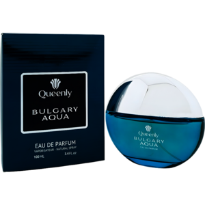 ادوپرفیوم بولگاری آکوا (پور هوم) از برند کویین‌لی (Queenly BULGARY AQUA Eau De Parfum 100ml)